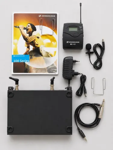 Sennheiser EW 100 G3 - Sistema de Microfone Sem Fio com Lapela