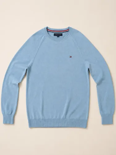 SUÉTER TOMMY HILFIGER AZUL-CLARO UNISSEX