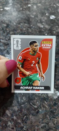 Figurinha legend prata do Achraf Hakimi