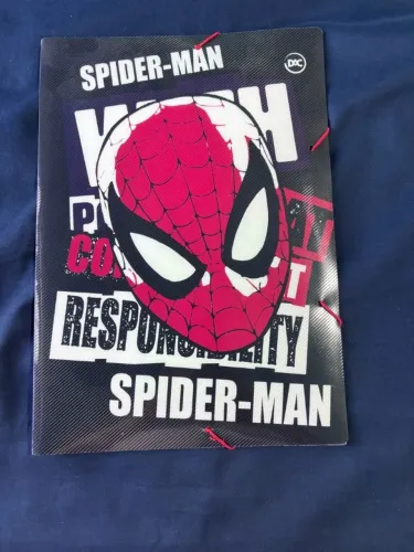 Pasta De Plástico Homem-aranha Dac