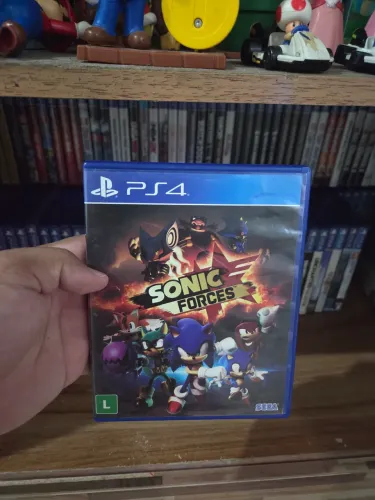 Vendo Sonic Forces de PS4 em perfeito estado de conservação.
