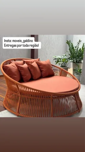 Chaises / ninho / sofá redondo