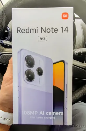 Aparelho Redmi Note 14 5G 256gb /8ram/NF