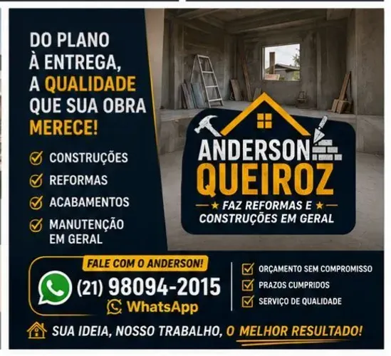 Que fazer aquela reforma e só chamar