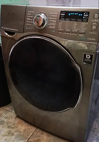 Maquina lava e seca Samsung ecobubble 15kg/8Kg