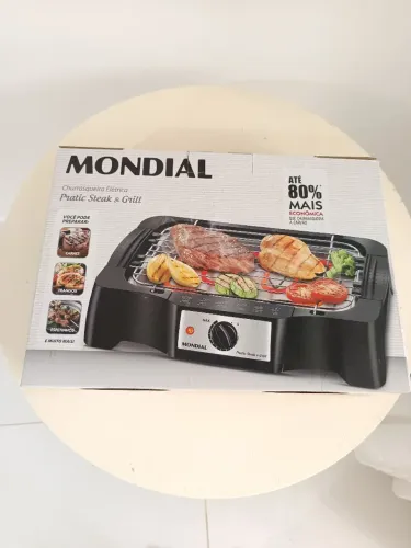 Churrasqueira elétrica modial nova na cx