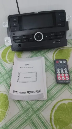 Rádio multimídia Renault.