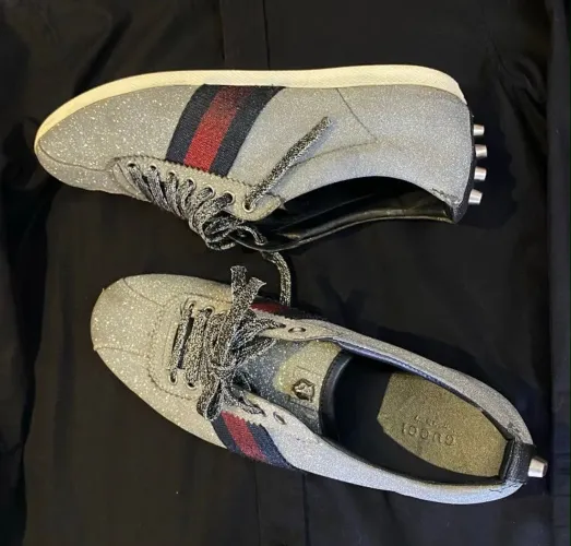 Tênis gucci bambi glitter Og