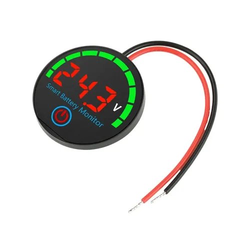 Voltímetro DC 7 - 55v Circular