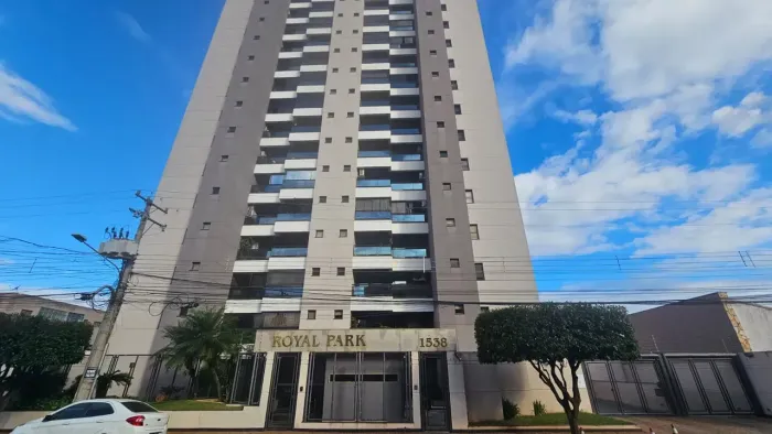 Apartamento de alto padrão para locação no Royal Park  Jardim dos Estados