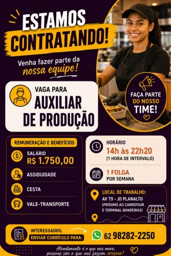 Vaga disponível