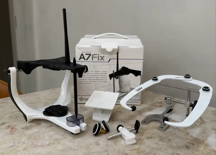 Articulador Bio-Art A7 Fix + Arco Facial Standard - NOVO NUNCA USADO
