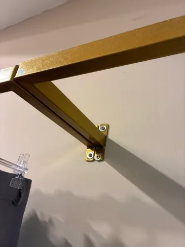 Arara dourada de parede 1m