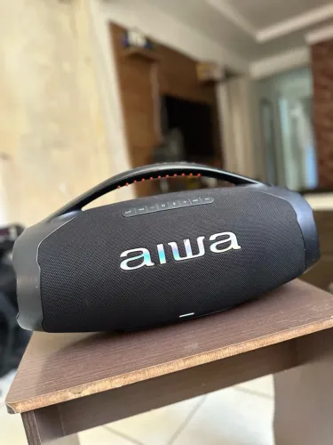 Caixa de Som AIWA Boombox Plus 200W RMS - Pouco Tempo de Uso