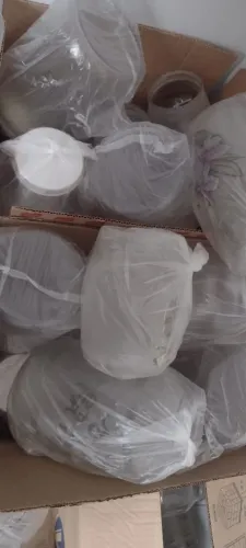 Potes de vidro para biscoitos e/ou artesanato