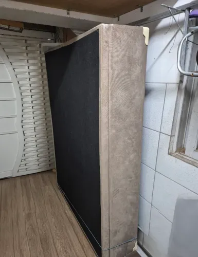 Cama Box Baú Casal (Sem os Pés)