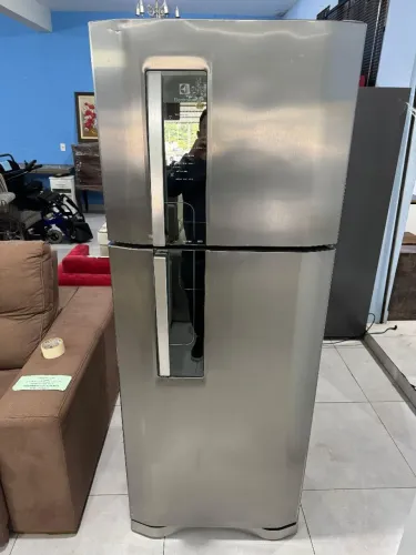 Geladeira Electrolux Frost Free Inox 220 Volts 417 litros