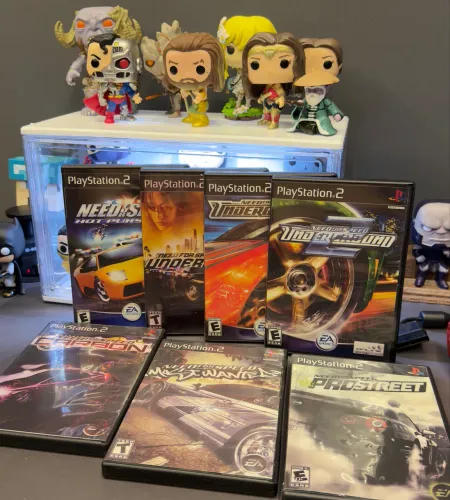 Box Need For Speed Collectors Edition para PS2 Repro