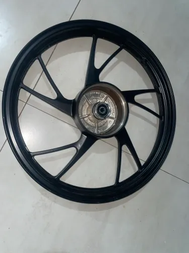 Roda Cg Titan150 04-13 Cg Start160 pé de galinha preto tambor dianteiro