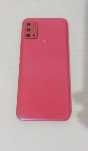 Celular moto g 20 (64GB) na cor Rosa