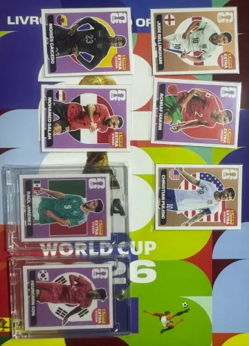 Vendo e Troco Figurinhas Legends Copa do Mundo 2026
