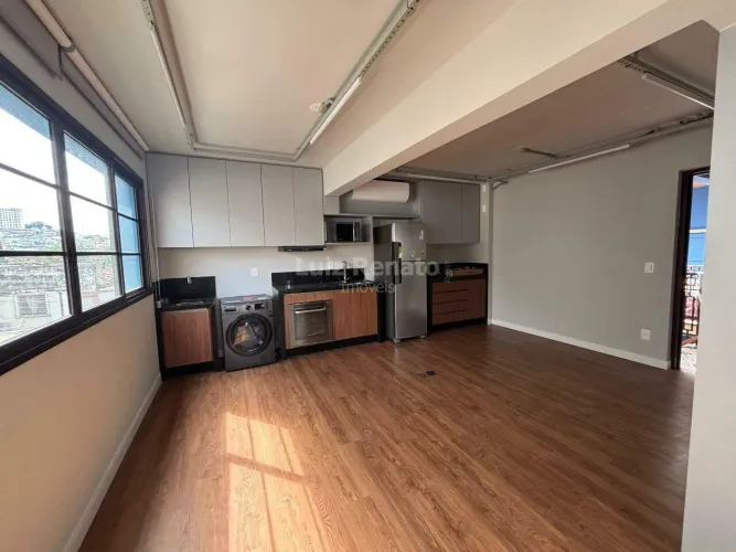 Flat para locação, 1 suíte, 49m² no Santa Tereza
