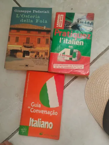 Três livros para praticar o italiano