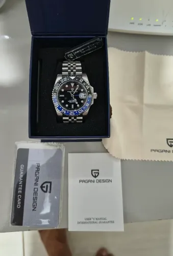Relógio Pagani desani automático pulseira jubileu original impecável da minha coleção.