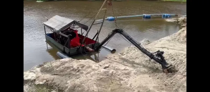 Draga de areia de 6 polegadas