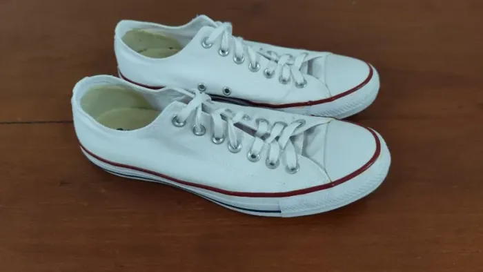 Converse All Star Branco Original Tam 41 Excelente Estado