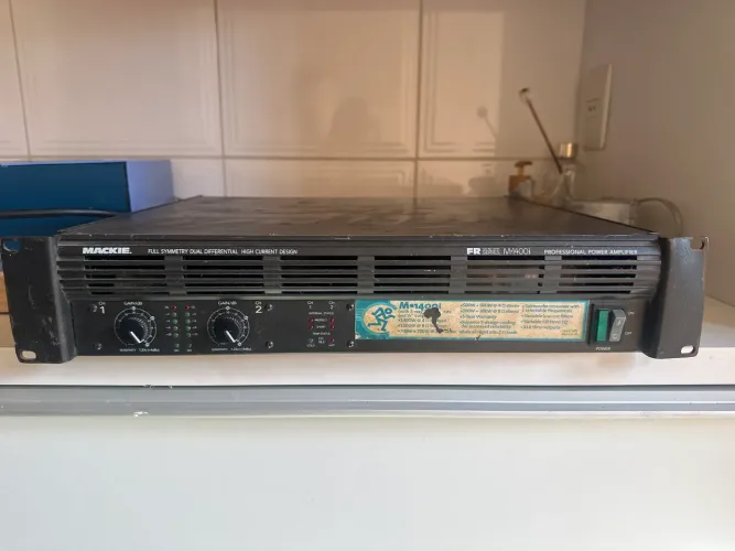 Amplificador de Potência Mackie FR Series M1400i - Profissional