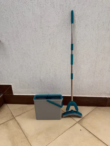 Mop Flex Limpa Lava E Seca 4 Litros Mop7092 Flashlimp Verde Esmeralda
