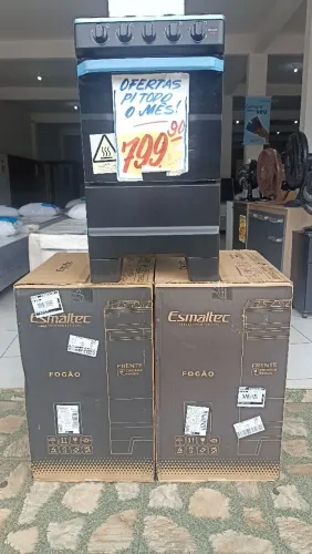 Fogão a Gás 4 Bocas Esmaltec-Novo Frete Grátis!!!