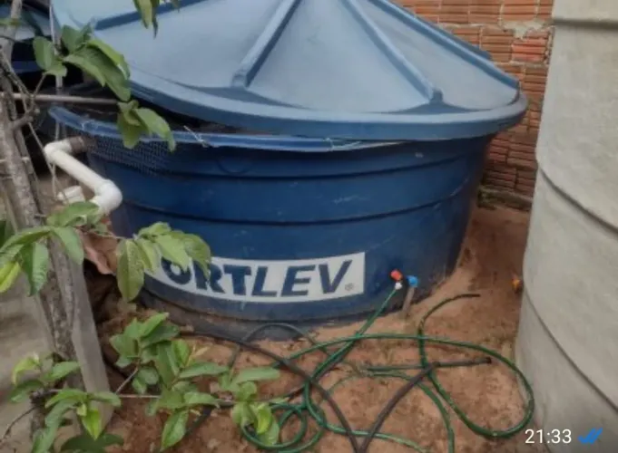 Vendo caixa d'água de 3 mil litros.