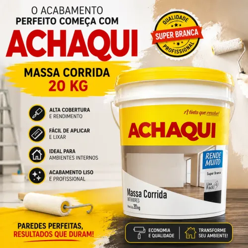 Massa corrida ACHAQUI 20kg
