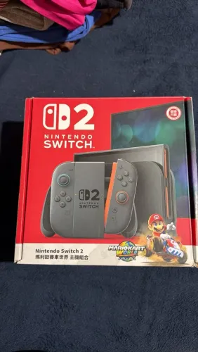 Nintendo switch 2 acompanha jogo 