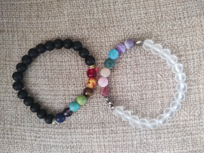 Pulseira  7 Chakras Tradição Indiana Yoga Ayurveda 