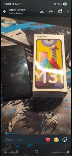 Celular Samsung M31 em boa estado .128 GB Memória Interna.  6 GB RAM. Excelente aparelho