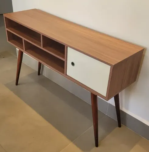 armário retrô madeira lindo moderno