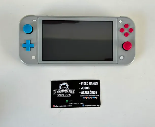 Raridade!! Nintendo Switch Lite Zacian and Zamazenta!! (Aceito Cartão)