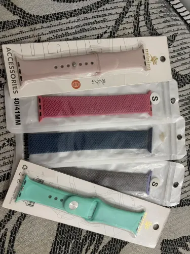 KIT 5 PULSEIRAS APPLE WATCH 41MM