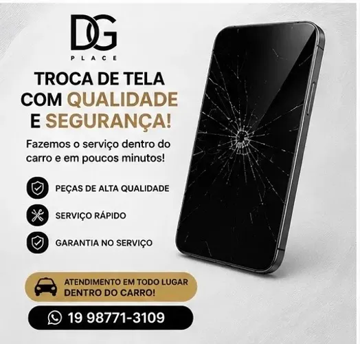 TROCO TELA DE IPHONE 