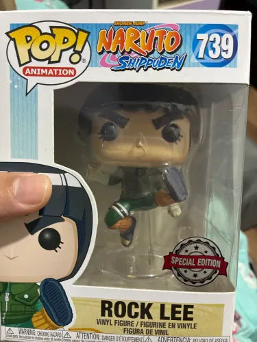 Funko Rock Lee - Naruto Shippuden 739 c/caixa e bilateral