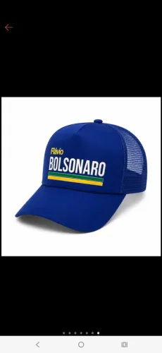 Boné Flávio Bolsonaro Ajustável Unissex - Estampa Exclusiva. Qualidade Premium.