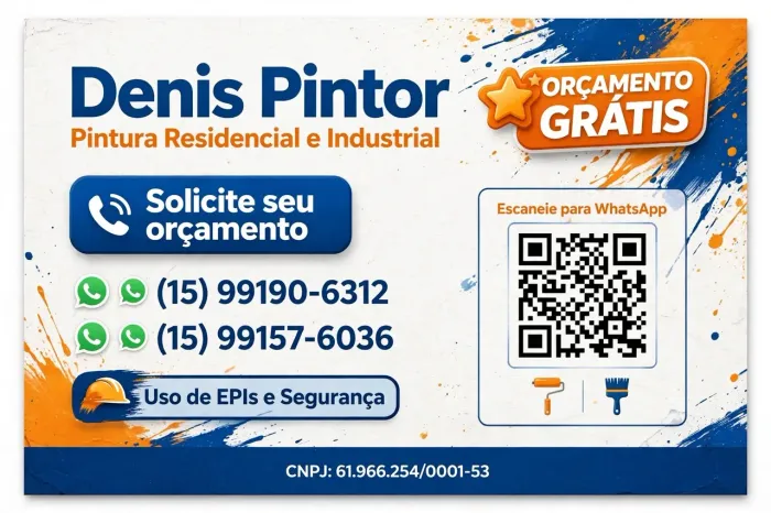 Pintor Residencial e Comercial em Sorocaba