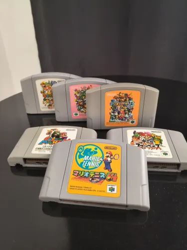 Kit Cartuchos Mario (Nintendo 64)