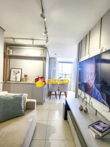 Apartamento Mobiliado para Locação em Uberlândia, Granja Marileusa, 2 dormitórios, 1 suíte