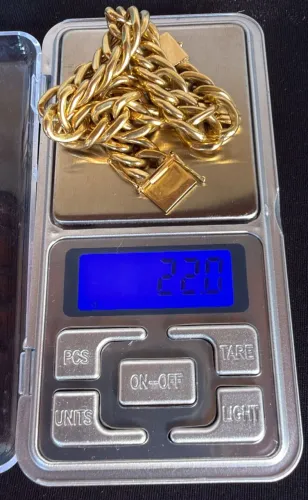 Pulseira de ouro 18k - 22g