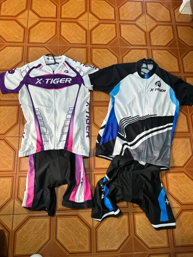 Roupa de Ciclismo - Kit masculino e Kit Feminino - tudo junto