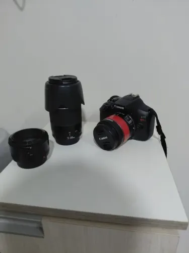 Canon T6 + 55-18mm + 75-300mm + 50mm (yongnuo)